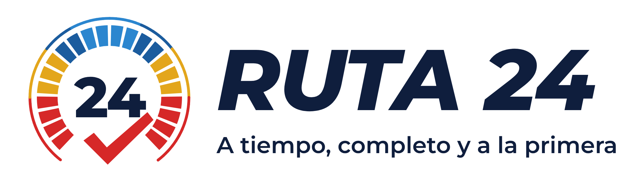 RUTA 24 · A tiempo, completo y a la primera